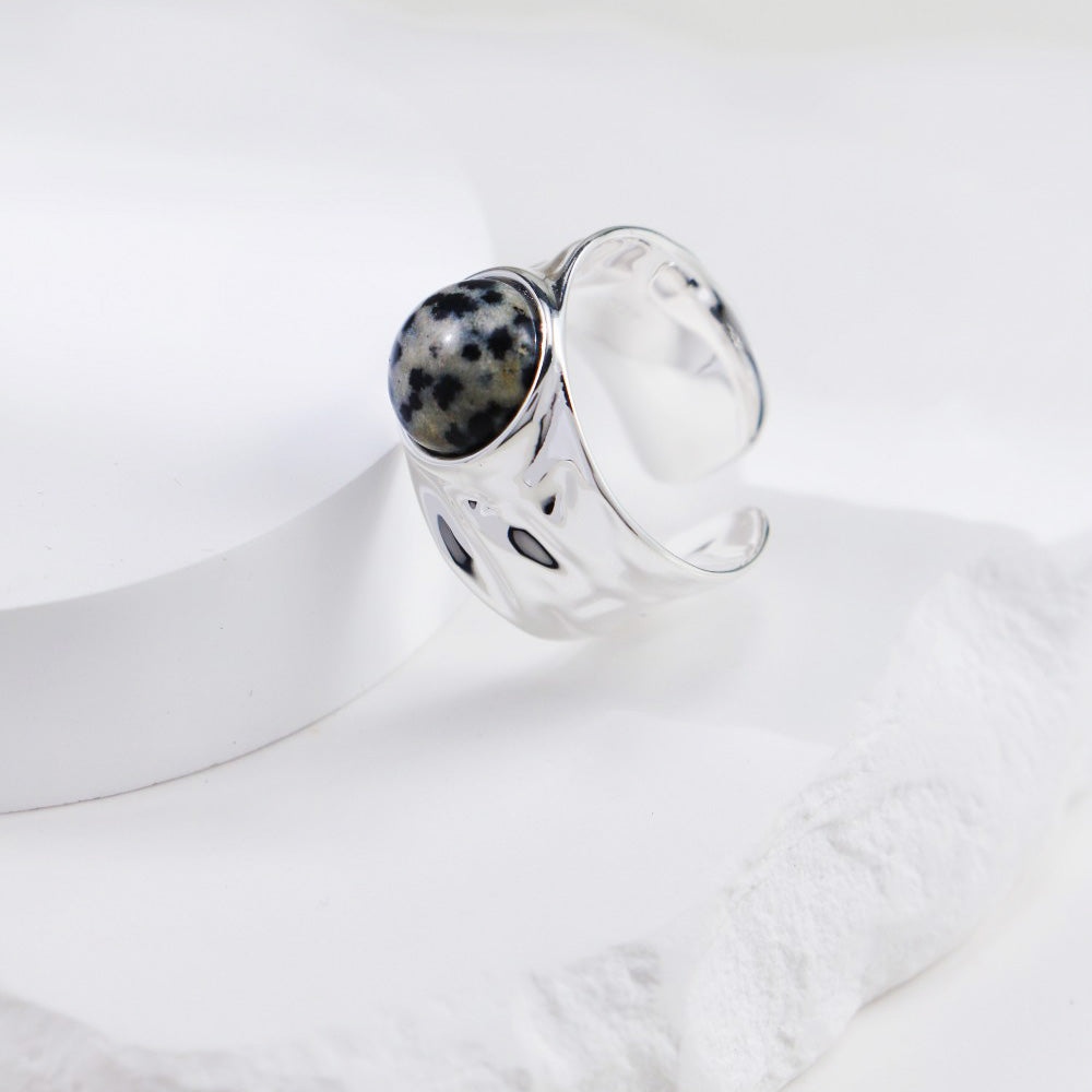 Geodetic-Wide Opening Crystal Ring