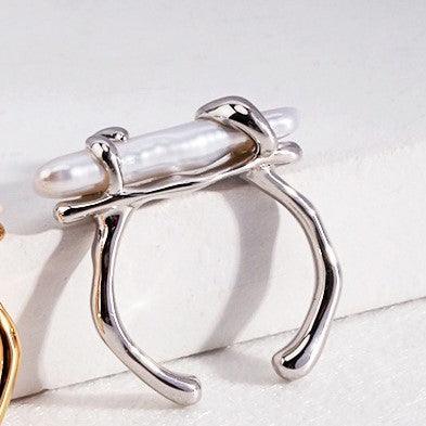 Baroque Pearl Ring