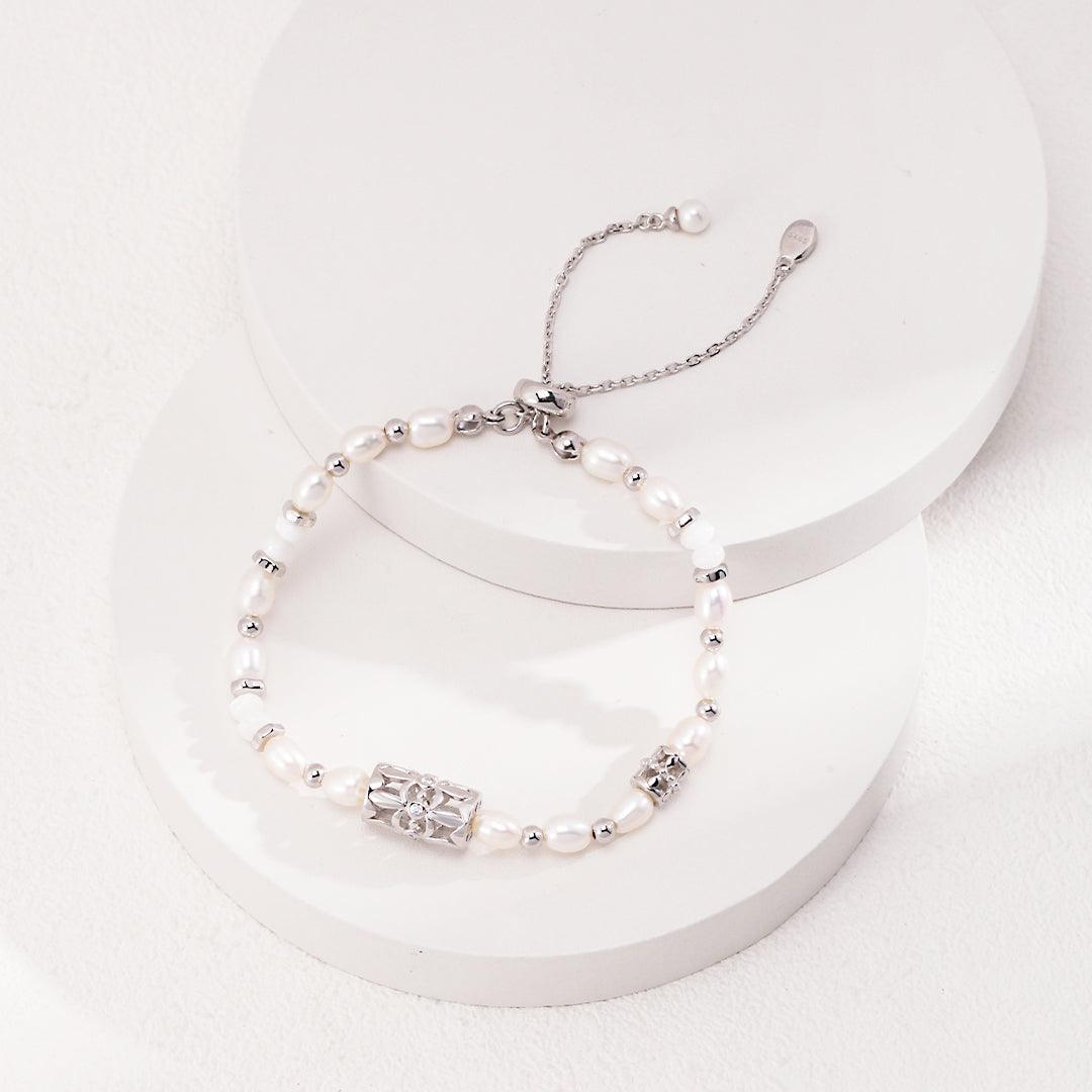 Fashion Design Natural Stone Pearl Bracelet