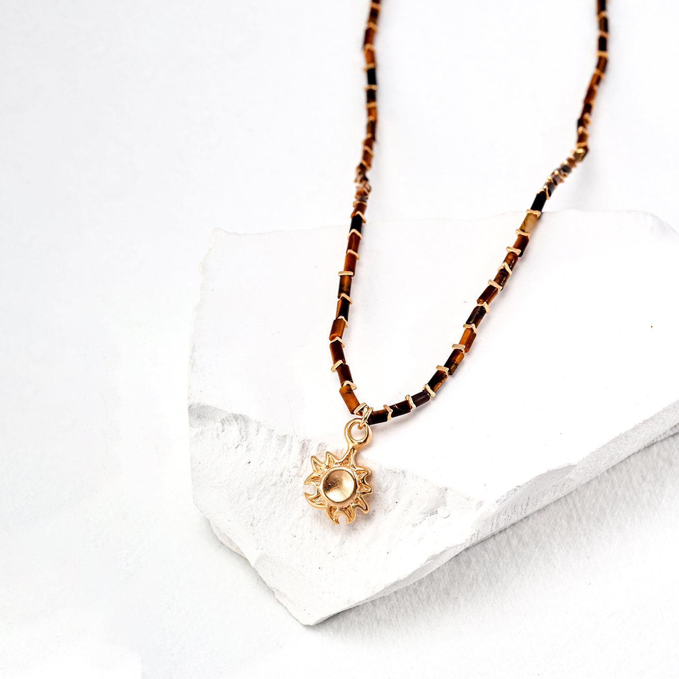 Healing Energy Stone Necklace
|LAYUMI JEWELRY