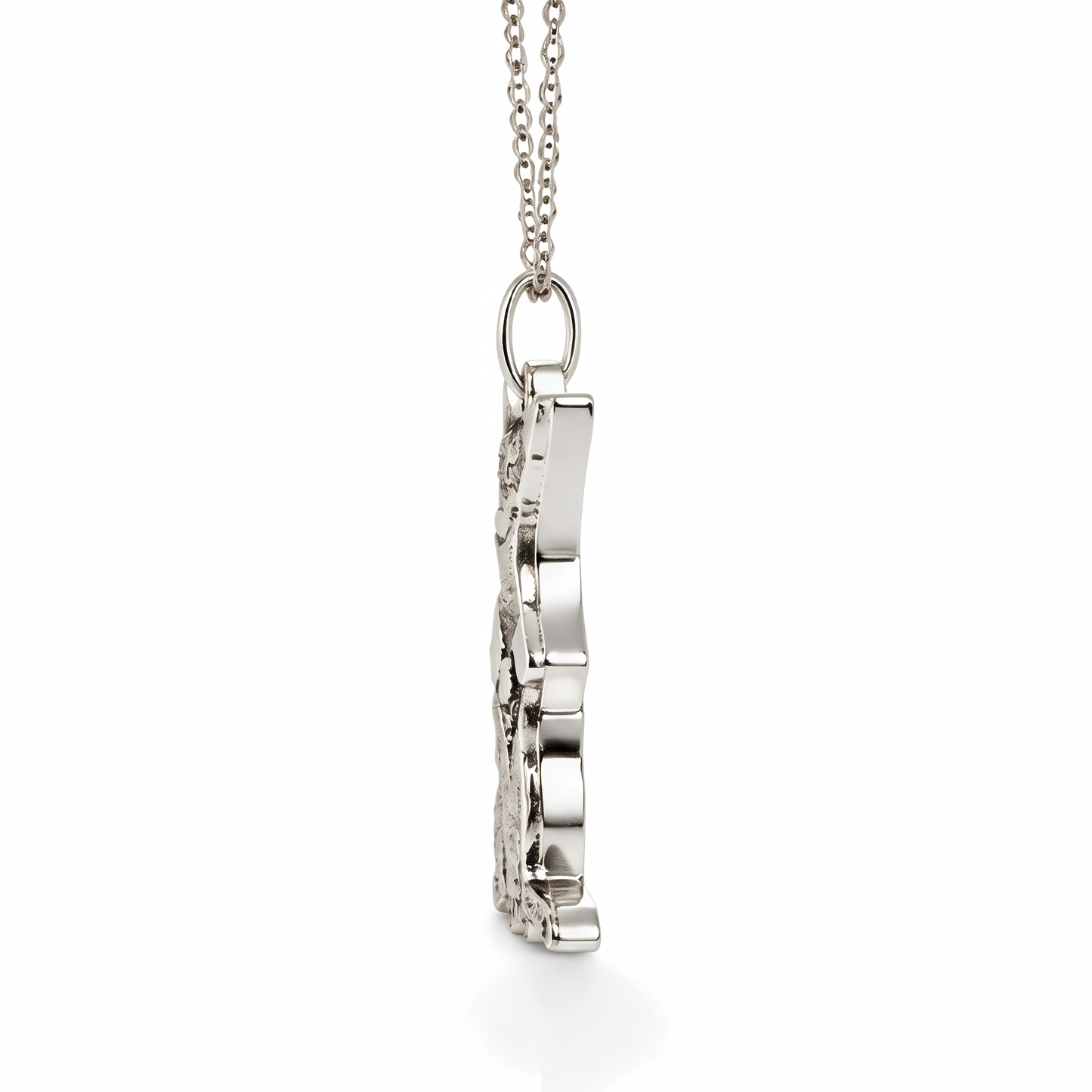 Personalized Pet Silhouette Portrait Pendant