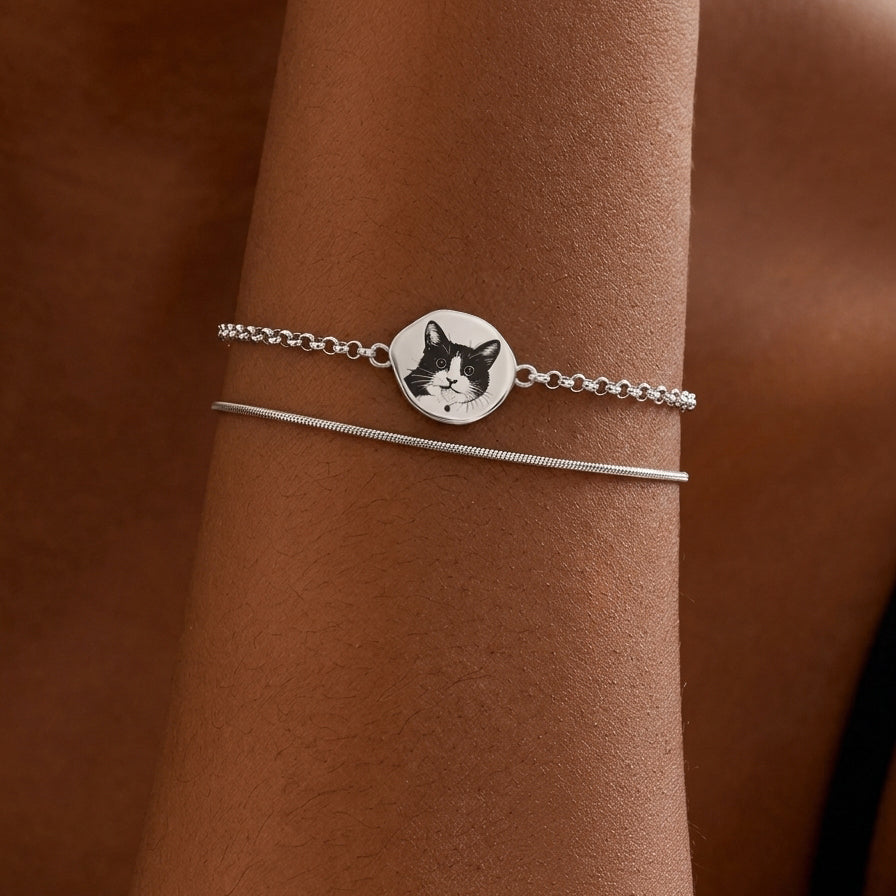 Personalized Custom Pet Irregular Bracelet