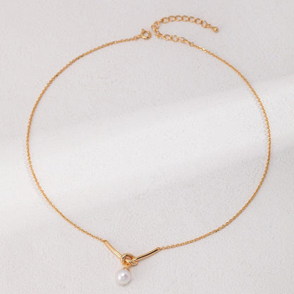 Natural Pearl Necklace Jewelry