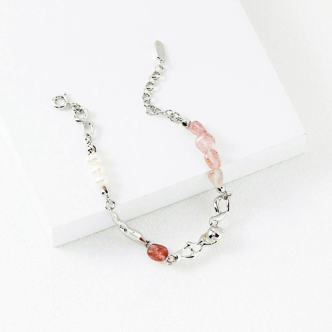Love  Charm Crystal Bracelets