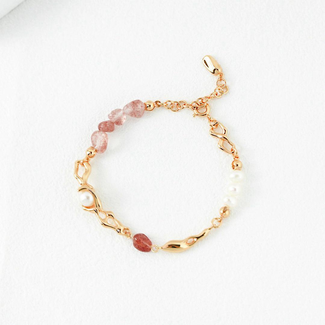 Love  Charm Crystal Bracelets