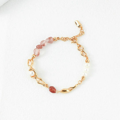 Love  Charm Crystal Bracelets