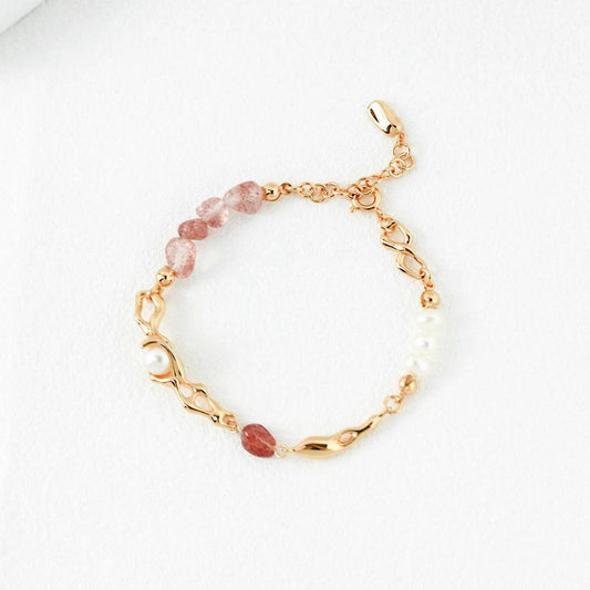 Love  Charm Crystal Bracelets