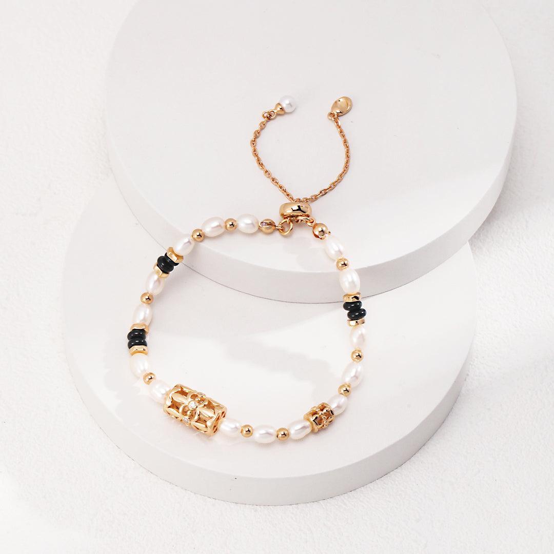 Fashion Design Natural Stone Pearl Bracelet