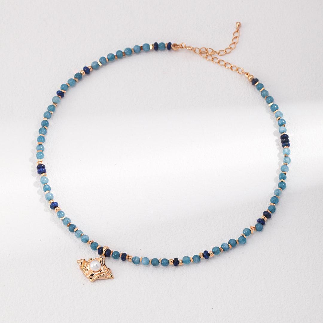 alancing energy stone necklace