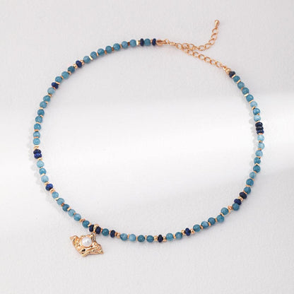 alancing energy stone necklace