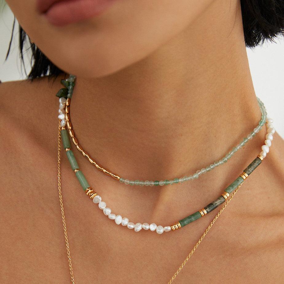 Personalized Handmade Stone Necklace