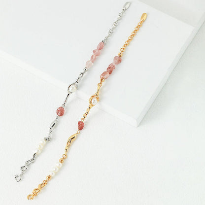 Love  Charm Crystal Bracelets